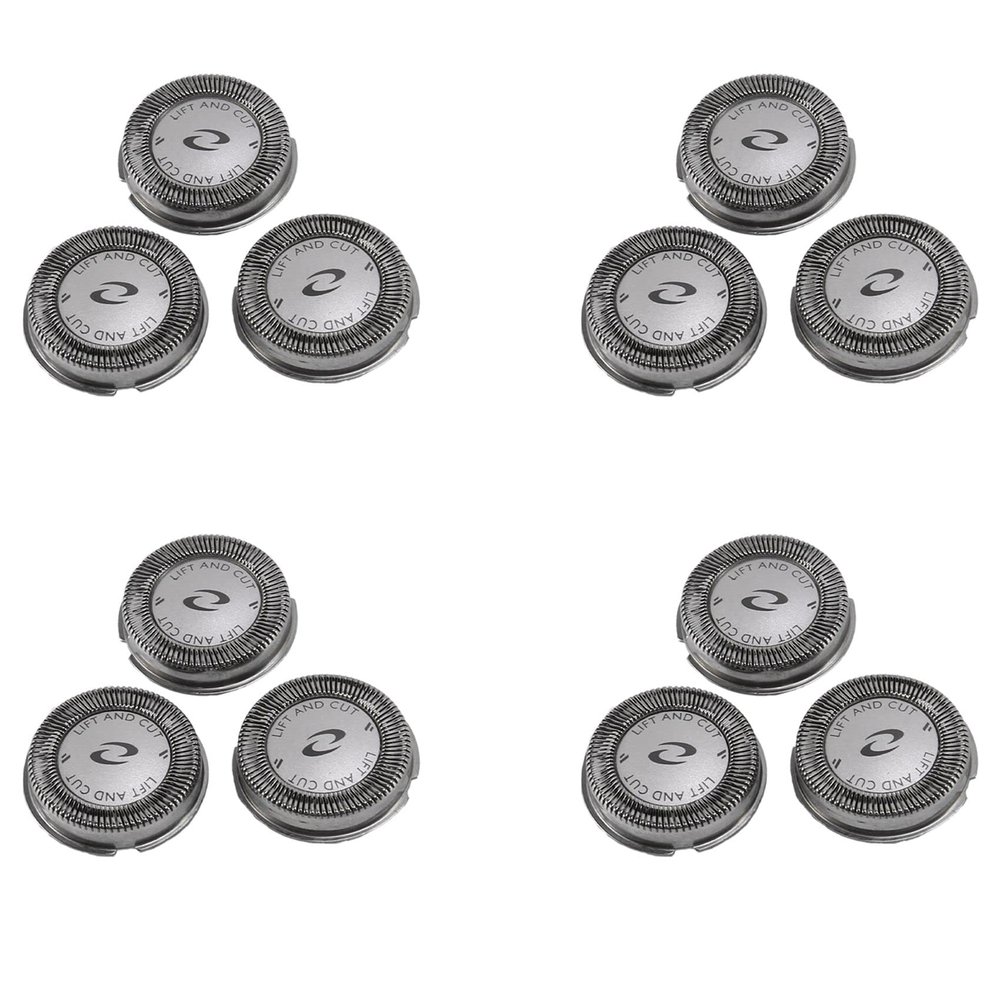XIDIT 12Pcs Replacement Shaver Blade Heads HQ64 for PT726 PT725 PT720 PT710 PT715 PT725