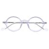 DIDINSKY READING GLASSES Blue Light Blocking Unisex Readers. Acetate Frames, Flexible Temples and Anti-reflective Lenses - Crystal +3.0 - DISAKURA view 1