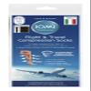 IOMI - Mens 18 mmHg Graduated Compression Travel Flight Socks for DVT (12-14 UK, Black (Squares)) view 4