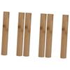 Cabilock 6pcs Portable Travel Toothbrush Case Container Wood Toothbrush Storage Holder for Travel Toiletries view 1