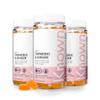 Known Tasty Turmeric & Ginger Gummies by Known Nutrition - 990mg Turmeric & 500mg Ginger - Natural Peach Flavour - 60 Vegan Gummies, 3 Months Supply view 1