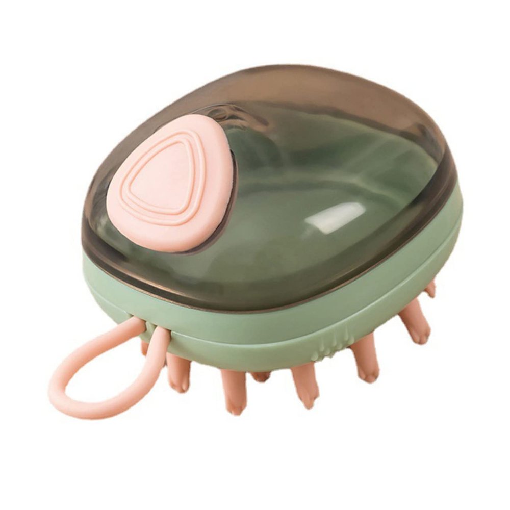 minkissy Handheld Shampoo Brush for Boy Girl Ergonomic Scalp Comb for Dandruff Removal Deep Hair Cleaning Soft Bristles for Gentle Massage
