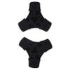 Leihao 4X Walking Stick End Tripod CANE TIP Self Standing Rubber NON- End Bottom view 3