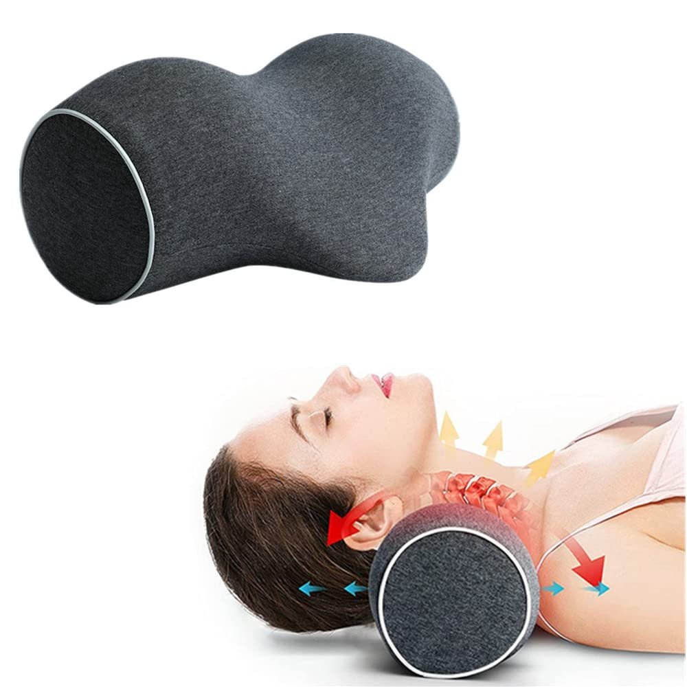 YGMXZL Neck Stretcher for Neck Pain Relief,Neck and Shoulder Relaxer Cervical Traction Device Pillow,Memory Foam Relaxer for Muscle Tension Relief, Headache Relief