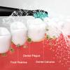 10 Pack Electric Toothbrush Replacement Heads Compatible with FW-507/508/515/551/917/959/2011/D1/D3/D7/D8,SG-E9/507/958 - Toothbrush Heads (5 Black+5 White) view 3