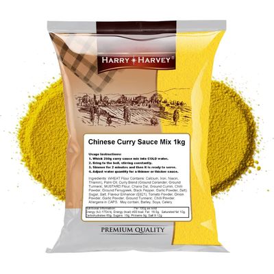 Chinese Curry Sauce Mix, 1kg powder make takeaway curry at home - Harry Harvey