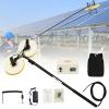 bcomedrag Solar Panel Cleaning Rotating Brush,Electric Solar Panel Cleaning Brush,Double Disc Automatic Water Sprayer,Lightweight/Easy To Handle,For Cleaning Sloped Roofs/Ponds,3.5/5.5/7.5M,5.5m view 1
