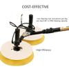 bcomedrag Solar Panel Cleaning Rotating Brush,Electric Solar Panel Cleaning Brush,Double Disc Automatic Water Sprayer,Lightweight/Easy To Handle,For Cleaning Sloped Roofs/Ponds,3.5/5.5/7.5M,5.5m view 3