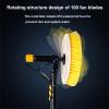 bcomedrag Solar Robot Cleaning Brush Cleaner Module Panel Washing Machine Single Head Electric Solar Photovoltaic Panel Cleaning Tool Water Fed Telescopic Pole Brush 3.5/5.5/7.5m,3.5m view 4