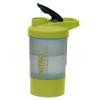 600ml Protein Shaker Bottle with Wire Mixball Whisk Non-Drop 100% Leak Proof Twist Flip Flap Secure Lid Strong Durable Plastic Bottle Detachable Cup for Gym Workout, Sports Nitro Shaker (Green) view 4