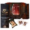 7 BELLOTAS 100% Iberico Ham | Made From Acorn Fed Iberico Pigs and Natural Curation Process | Spanish Jamon Pata Negra | Jamon Iberico Bellota | 48 Months (Sliced 30 X 100 gr.) view 1