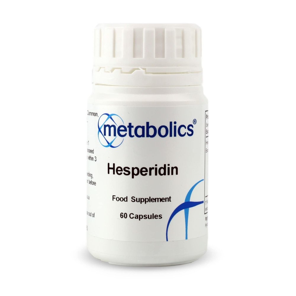 Hesperidin 150mg  60 Vegan Capsules | Citrus Flavonoid with Bromelain | Supports Circulation, MicroCirculation & Respiratory Comfort | AdditiveFree | UK Made | Metabolics