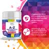 A-Z Multivitamin and Minerals Tablets, Vitamins for Men's and Women's, 23 High Strength Vitamins and Minerals Including Iron, Zinc Vitamin C and More (90) view 2