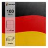 HEKU 100 Napkins, 3-ply, 33 x 33 cm, Absorbent and Practical Packaging, Ideal for Weddings, Anniversaries and Special Occasions, Germany view 2