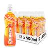 Carabao Sport Energy Drink Orange, 12 x 500ml Bottles Case, Isotonic, Electrolytes, No Aspartame, B Vitamins B6 B12, Sports Drink, Hydration, Performance, Fruit Flavour, Vegan, Bulk Crates, Multipack view 1