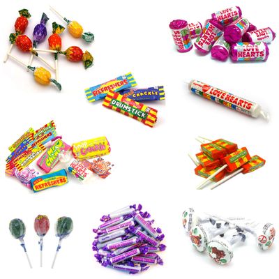 400 assorted sweets in a bag
