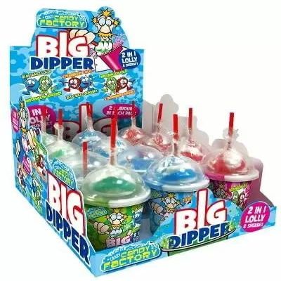 Big Dipper lollipop and Sherbet Dips - 12 (Box) Toys & Novelty Sweets
