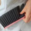 2 Pack Soft Bristle Bed Sheets Sweeping Cleaning Brush with Long Hand, Counter Duster for Debris Hair Remover Desk Quilt Sofa Furniture (Pink Green) view 4