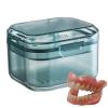 Retainer Case, Portable Denture Box Easy to Clean, Slim Orthodontic Dentall Case, Leak Proof with Lid Denture Cup Holder Case, Retainer Bath Box Storage Soaking Case for Home Bathroom view 1
