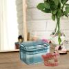 Retainer Case, Portable Denture Box Easy to Clean, Slim Orthodontic Dentall Case, Leak Proof with Lid Denture Cup Holder Case, Retainer Bath Box Storage Soaking Case for Home Bathroom view 2