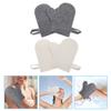 Healvian Sauna Gloves Sauna Mitten Spa Mitt Ukrainian Banya Gloves Russian Banya Mitts Exfoliating Bath Gloves for Sauna Accessories Felt Sauna Mitten view 3