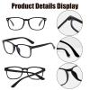 2Pcs Blue Light Blocking Glasses,Bue Light Glasses Anti-Glare Glasses,Blue Light Blocking Reading Glasses Blue Light Glasses Womens or Blue Light Glasses Men,Clear Glasses Light to Prevent Eye Fatigue view 3