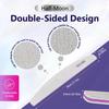 12 PCS Professional Nail Files 100/180 Grit, Four of Each, Nail Buffer Files Double Sided Emery Board Manicure Tools for Home and Salon (White) view 2