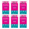 Cotton Feel Fresh Scent Regular Panty Liners, 6 Count, 20 Each (120 Total), Breathable Pantyliners view 1