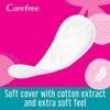 Cotton Feel Fresh Scent Regular Panty Liners, 6 Count, 20 Each (120 Total), Breathable Pantyliners view 4