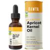 Rawya Organic Apricot Kernel Oil - Cold-Pressed Moisturizing Oil for Face, Body & Hair, Non-GMO, Vegan, Kosher, Ideal for Skincare & Aromatherapy, Carrier for Essential Oils, Glass Bottle - 50ml view 1