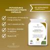 Potassium & Magnesium Citrate | 150mg Potassium Citrate + 80mg Magnesium Citrate | 60 Vegan Friendly Capsules UK Made | 1 Capsule Daily (2 Month Supply) view 3