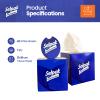 Selpak Professional Facial Tissue Cube in Bulk - 20 Facial Tissues Box Multipack - 20x48, 3ply White Tissue Paper - Absorbent, Soft and Hygienic Cube Tissue Box for Daily and Commercial Use view 2