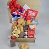 Afternoon Tea Gift Hamper Box  Scones, Muffins, Flapjack, Biscuits, Tea Bags and Preserves  British Tea Food Selection for 24 People view 1