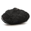 Coloured Calsite Geodes - Black Rock - Yellow view 2