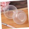 Beatifufu 30pcs White Semi- Pvc Salon Mask Bowls Small Size for DIY Face Mask Mixing and Prep, Anti-drop Beauty Mixing Bowls for Home and Spa Use view 2