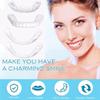 ALYOU 2 Pair False Teeth Veneers Top and Bottom Instant Veneers Fake Teeth White Dentures Instant Smile Veneers Cosmetic Teeth Whitening Temporary Prosthesis Teeth for Men Women Adult view 3