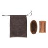 ZJchao Beard Brush Kit for Men, Beard Kit, Beard Brush, Beard Comb, Double Sided Wooden Comb, Soft Brush for Beard Shaping and Trimming, Gifts for Men view 2