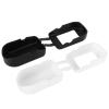 2Pcs Silicone Oximeter Cover for Fingertip Pulse Monitor - Portable Protector for Travel and Home Use, Black and White view 3