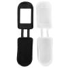 2Pcs Silicone Oximeter Cover for Fingertip Pulse Monitor - Portable Protector for Travel and Home Use, Black and White view 4