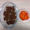 Halal Indonesian Dendeng/Crispy Beef Chip 120 gram with Chilli Sauce/Sambal Balado, home-made view 2