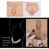 CRODRES Silicone Fake Vagina Panties Transgender Butt Lift Boxer Briefs Realistic Hiding Gaff Underwear for Crossdresser,Ivory,Upgrade view 3
