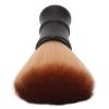 Beard Foam Brush, Remove Dirts Wooden Handle Compact Size Comfortable Grip Men Beard Foam Brush Soft for Home Use (Black) view 1