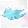 Cabilock 1pc Hand Shaped Soap Container Punch Drain Soap Box for Bathroom Kitchen Design Two Structure Decorative Functional view 4