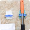 Cabilock Mop Clip Wall Mounted Mop Holder Broom Holder for Wall Self Adhesive for Home Office Garden Use view 2