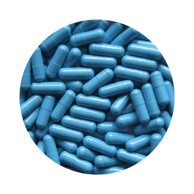 DR T&T size1 Size 1 Gelatine Gelatin Capsule Blue (100)