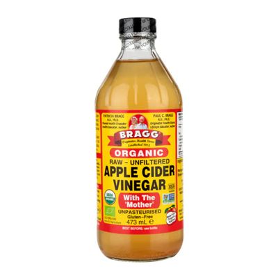 3 x Bragg Organic Apple Cider Vinegar with The Mother 473ml