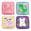 AOOPOO 4 Pack Sanitary Napkin Storage Bag Menstrual Cup Pouch Portable Pads with Zipper Feminine Menstruation First Period Bags for Teen Girls Women Ladies view 1