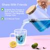 Plant Gift Dried Blue Butterfly Flowers Tea,  Dried Blue Flowers, Edible Flowers, Dragon Flower, Butterflies Tea Recipes Food Coloring 40G/1.41oz view 4