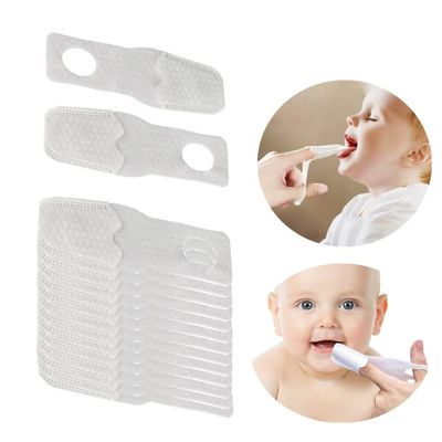 AGDLLYD 50 Pack Baby Finger Shields, Disposable Diaper Rash Cream Applicator, Oral Toothbrush Infant Mouth Cleaner for Newborn and Pet