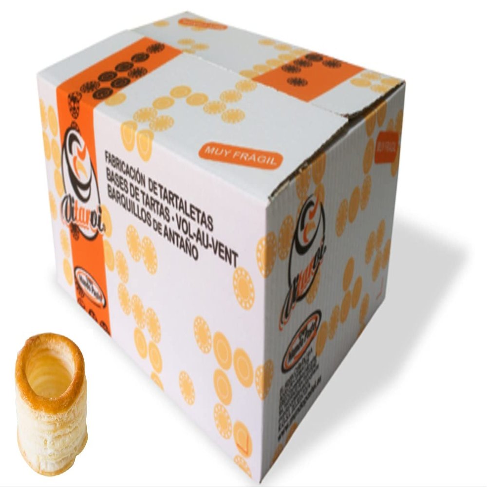 Mini Vol au Vent Round Puff Pastry 38 mm Vitarvi 336 Units Pastel World